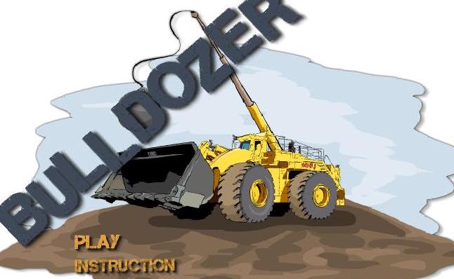 play bulldozer truck flash game